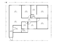 3室2廳2陽臺 俊發(fā)城牡丹苑戶型圖