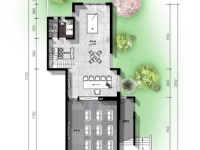 6室2廳3陽臺 溪麓南郡別墅戶型圖