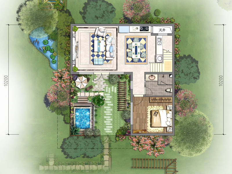 漢華天馬山戶型圖