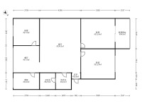 3室2廳1陽(yáng)臺(tái) 麻線營(yíng)1號(hào)戶型圖