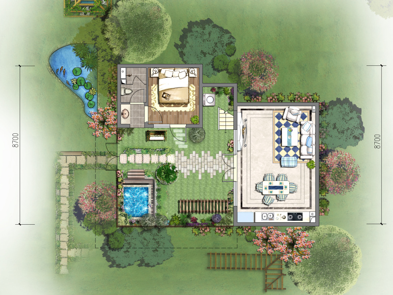 漢華天馬山戶型圖