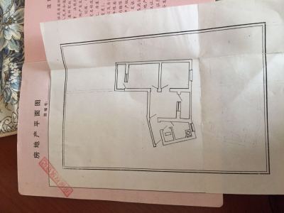 2室1廳1陽臺(tái) 味精廠職工宿舍戶型圖