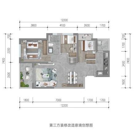 龍湖青雲(yún)賦戶型圖