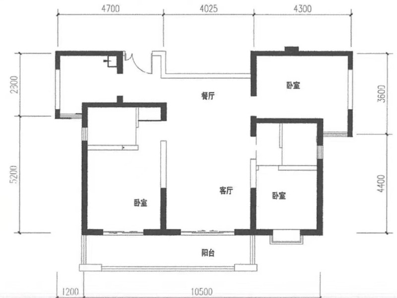 众安白马御府户型图