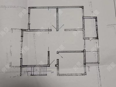 3室2廳1陽臺 西壩路283號戶型圖