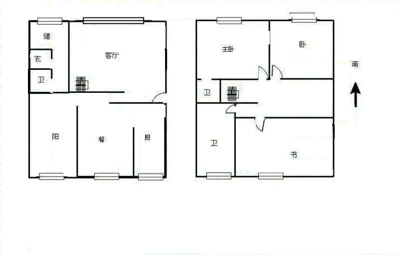 5室2廳1陽臺 金壽園戶型圖