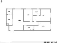 3室2廳1陽臺 俊發(fā)逸天峰戶型圖