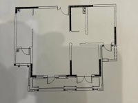 2室2廳2陽臺 公園1903蒙塔溪戶型圖