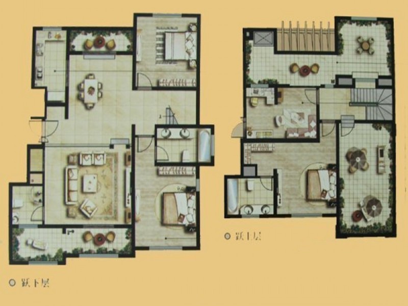 3室2廳3陽(yáng)臺(tái) 滇池衛(wèi)城錦尚戶型圖