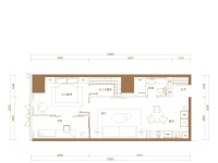 3室2廳1陽臺(tái) 俊發(fā)逸天峰戶型圖