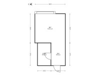 1室 鑫世界戶型圖