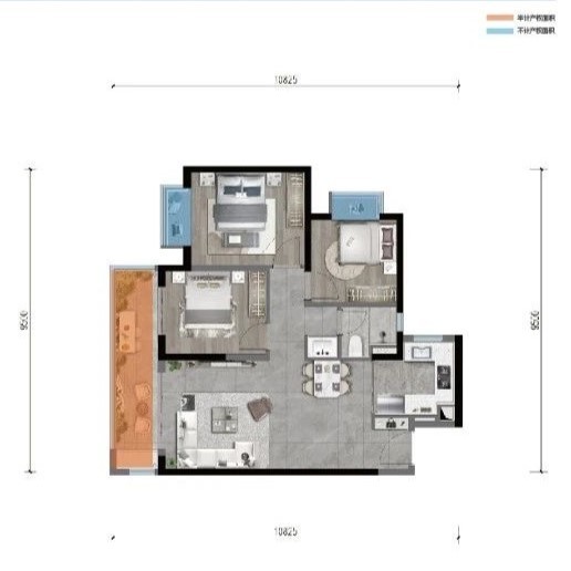 金地峯境戶型圖