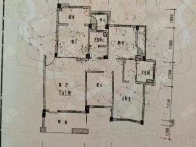 3室2厅2阳台 世纪半岛橄榄谷户型图