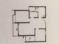 2室2廳2陽臺 紅星國際晶品戶型圖