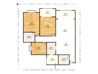 3室2廳1陽臺 東驤神駿一期戶型圖