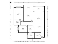 3室2廳1陽臺 東驤神駿一期戶型圖