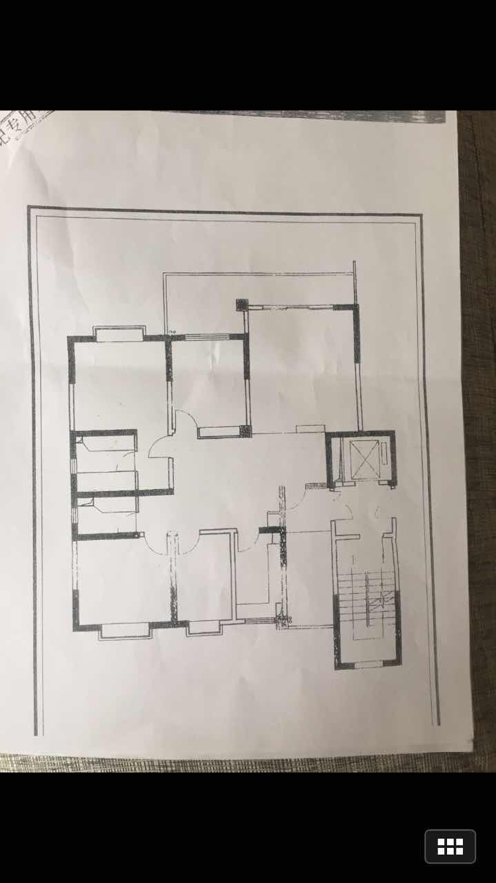 4室2廳2陽臺 滇池嶺秀二期戶型圖