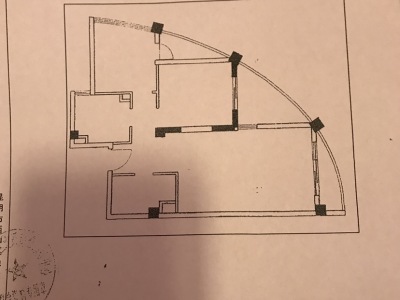 2室2廳2陽臺 凱旋花園戶型圖