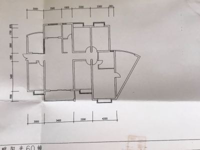 3室2廳2陽臺 湖畔之夢戶型圖
