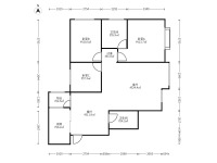 3室2廳2陽(yáng)臺(tái) 美璟欣城戶型圖