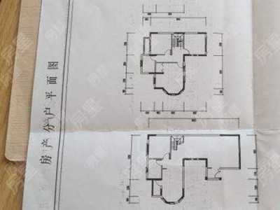 4室2廳1陽臺 玫瑰灣小區(qū)別墅戶型圖