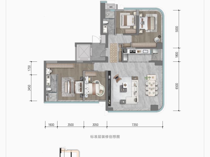邦泰璟和戶型圖