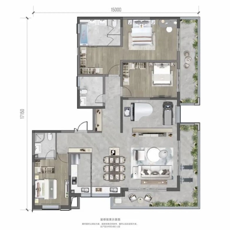 北大資源滇海壹號(hào)戶型圖