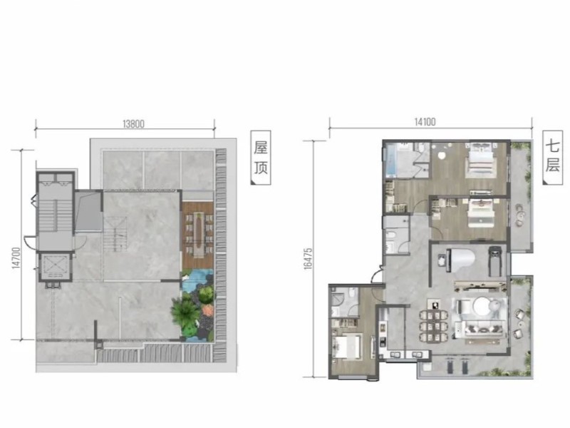 北大資源滇海壹號戶型圖