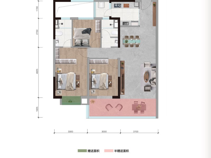 金泰国际四期户型图