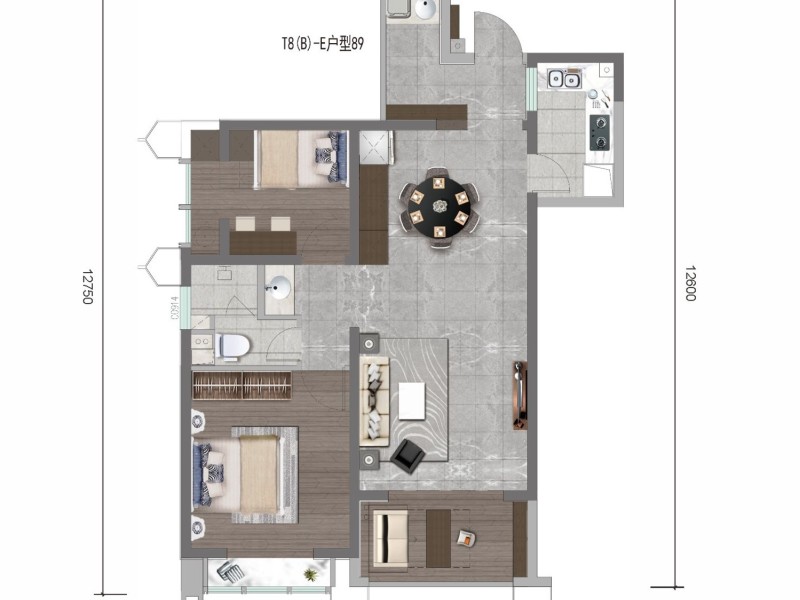 筑友翰林府第户型图
