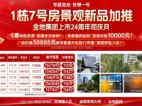 华夏金地世博一号销售动态