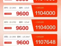 金泰国际四期销售动态