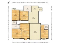 5室2廳1陽臺 南亞風(fēng)情第壹城星河苑戶型圖