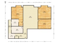 3室2廳1陽臺 春城慧谷二期戶型圖