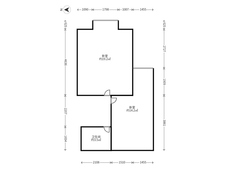 滨江俊园一期户型图