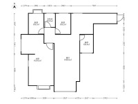 4室2廳2陽(yáng)臺(tái) 匯都國(guó)際一期戶(hù)型圖