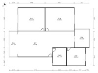 3室2廳 五華金盾小區(qū)戶型圖