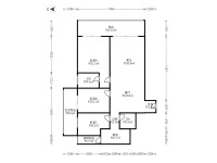 3室2廳3陽臺 潤城一區(qū)戶型圖