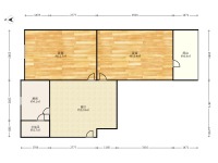 2室1廳 永昌小區(qū)永和里戶(hù)型圖