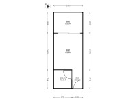 1室1廳 天驕北麓南區(qū)戶型圖
