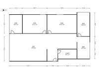 4室2廳 氣象路40號戶型圖