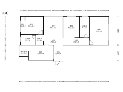 4室2廳2陽臺 實力壹方城