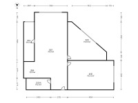 2室2廳 玫瑰灣小區(qū)公寓戶型圖
