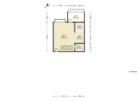 3室2廳1陽臺(tái) 奧宸橙郡二期戶型圖