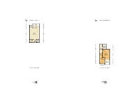 2室2廳 紅星國際晶品公寓戶型圖