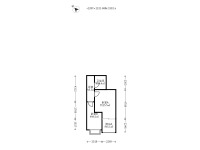 2室2廳 紅星國際晶品公寓戶型圖