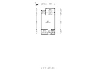 2室2廳 紅星國際晶品公寓戶型圖