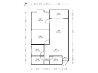 3室2廳1陽(yáng)臺(tái) 和諧世紀(jì)戶(hù)型圖