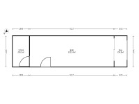 1室1廳1陽臺 禧瑞都戶型圖
