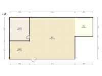 1室 鑫世界戶型圖